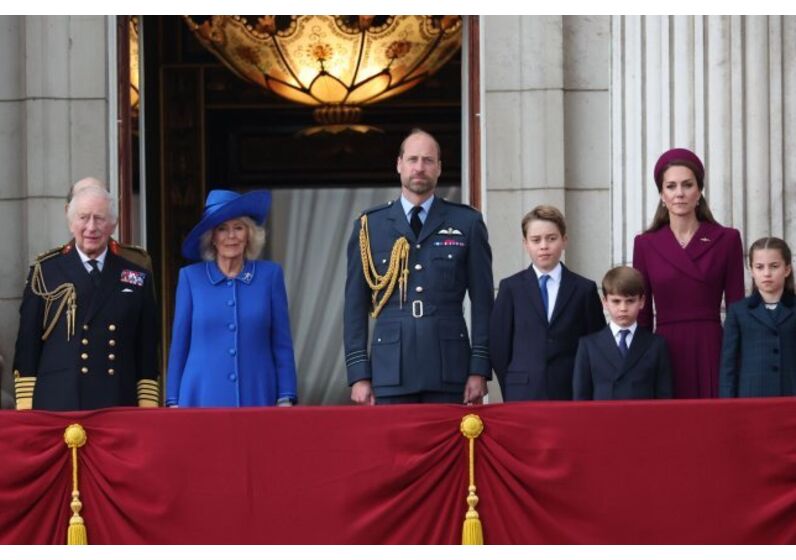 Família Real de Inglaterra VE Day