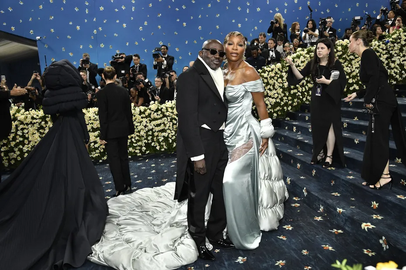 Edward Enninful e Serena Williams, Met Gala