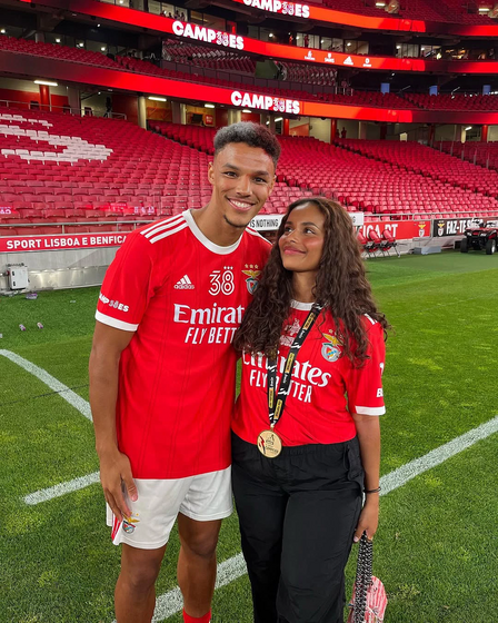 Alexander Bah e Nathalie Mengesha