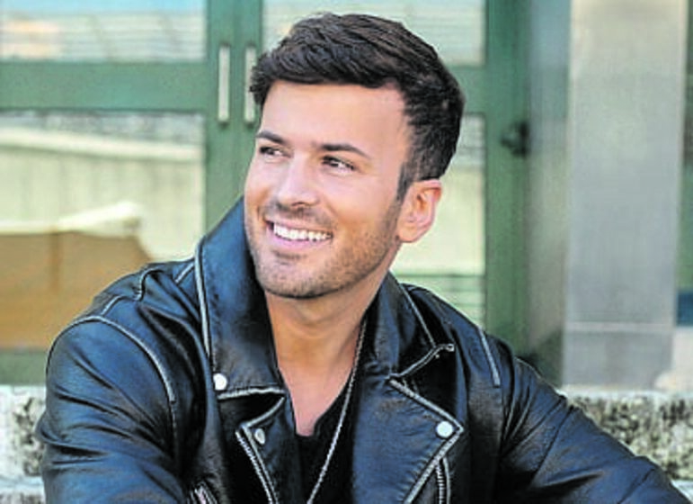 David Carreira, de 32 anos, foi pai de Lucas há um ano 