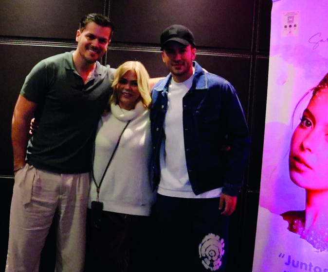 Mickael, Fernanda Antunes e David Carreira