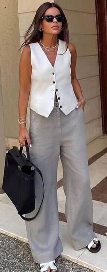 Colete de corte clássico? A peça ideal para todas mulheres