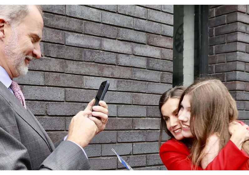 Letizia, Sofia, Felipe