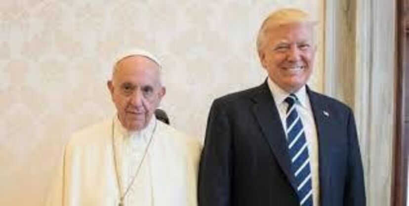 Donald Trump, Papa Francisco