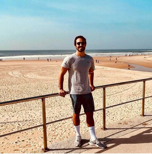 André Cunha, novo namorado de Liliana Santos 