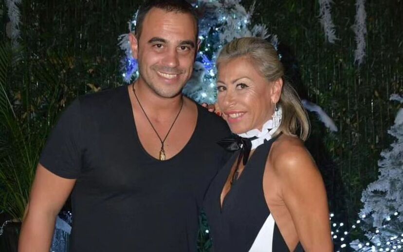 Zulmira Garrido e filho 