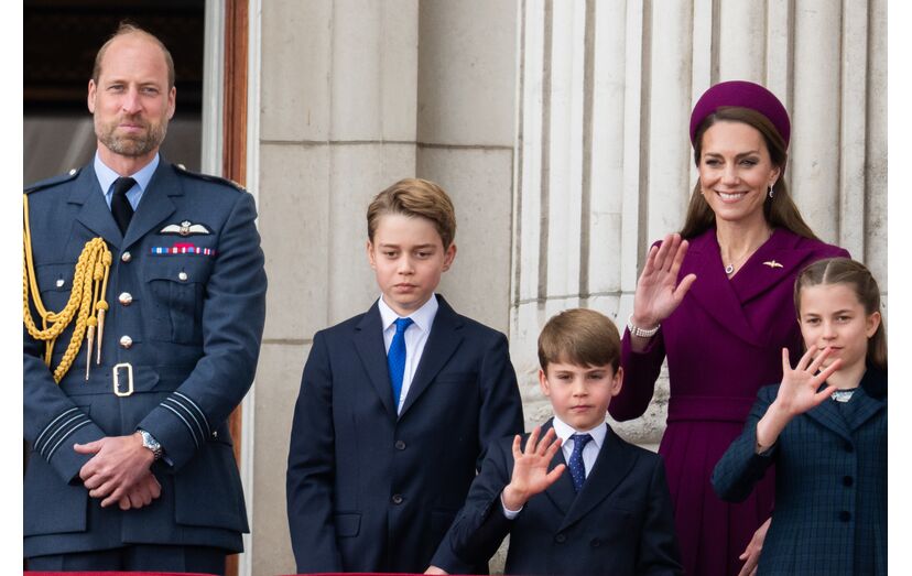 Kate Middleton, Príncipe William, George, Charlotte, Louis