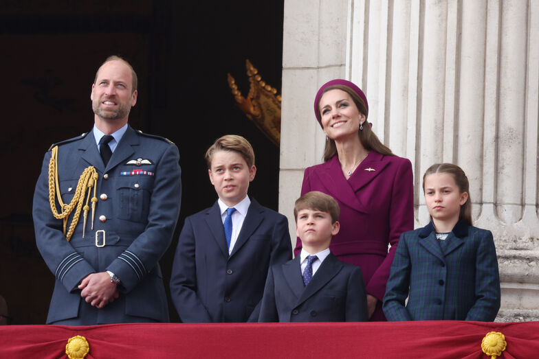 Kate Middleton, Príncipe William, George, Charlotte, Louis