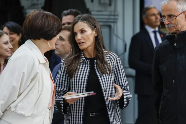 Rainha Letizia, feira do livro Madrid
