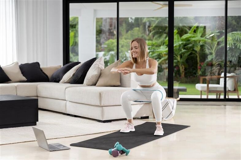 Exercício em casa