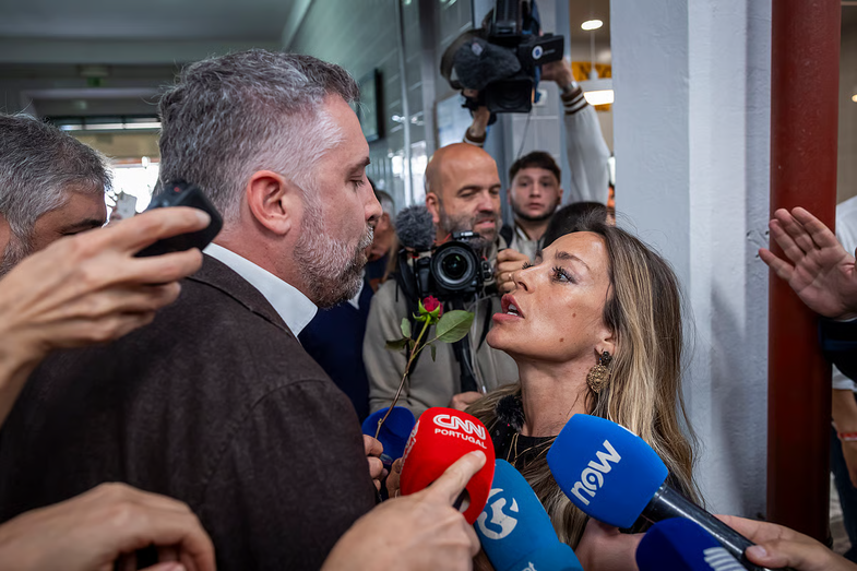 Pedro Nuno Santos e Joana Amaral Dias