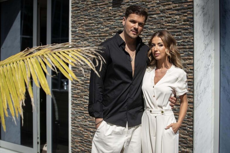 Mickael Carreira e Laura Figueiredo