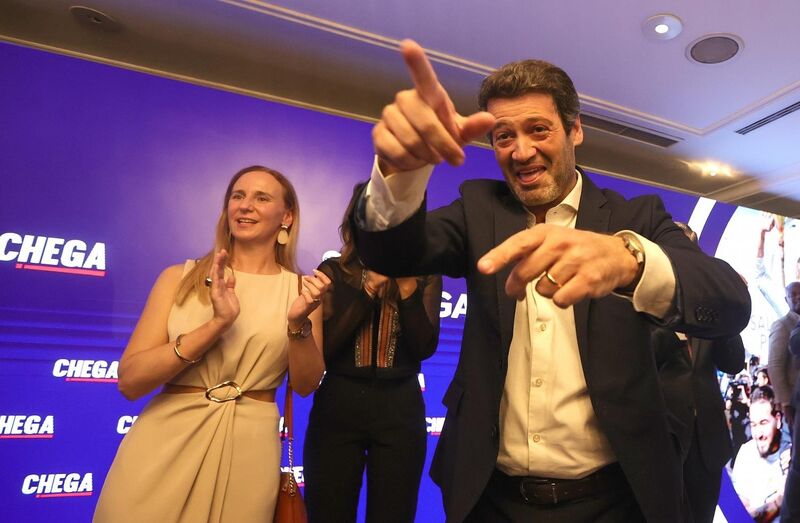 André Ventura e Dina Ventura