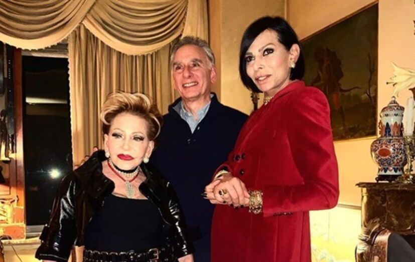 José Castelo Branco com Betty e Roger 