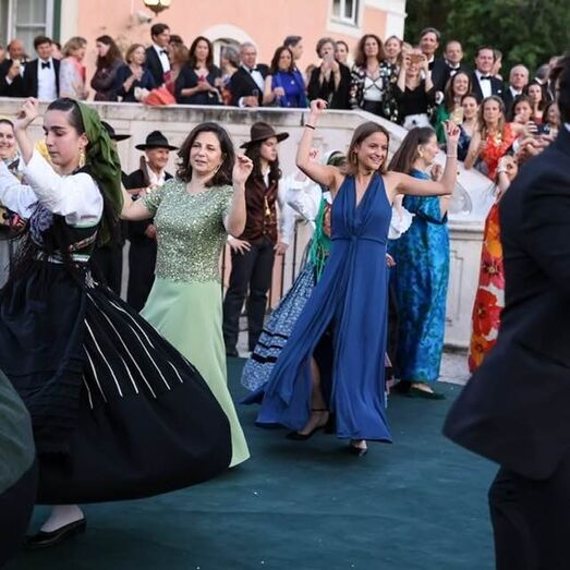 Jantar de aniversário de casamento de Dom Duarte Pio e Dona Isabel de Herédia 