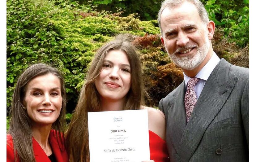 Letizia, Sofia, Felipe