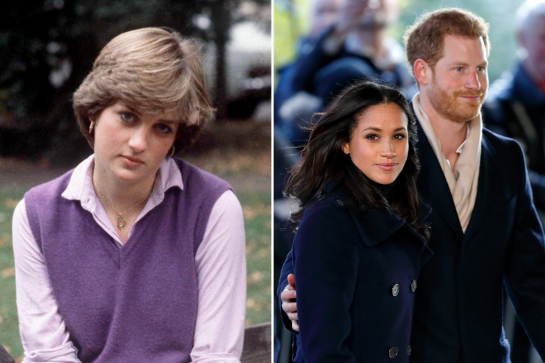 Diana; Meghan Markle e Harry