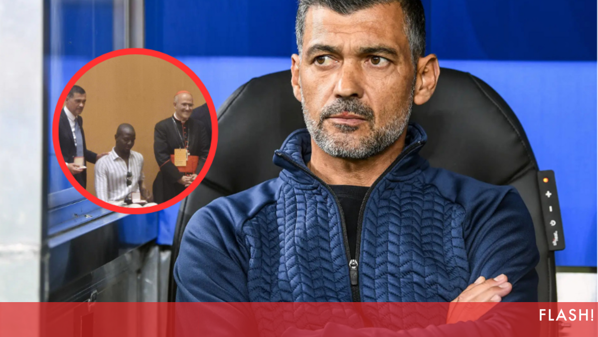 Sérgio Conceição emociona o Papa com relato tocante da sua jornada de superação