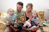 Kate e Gerry McCann com os gémeos