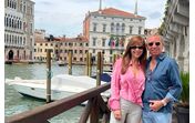 Fátima Lopes e José Esteves Marcos em Veneza