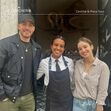 Chris Evans visita A Cevicheria para provar ceviche e pisco sour