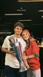 João Neves celebra título da Liga das Nações com Madalena Aragão em Munique