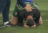 Cristiano Ronaldo emociona-se após vitória na Liga das Nações