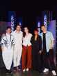 David Carreira com amigos numa fase positiva da sua vida.
