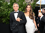 George e Amal Clooney surgem juntos em Nova Iorque, quebrando rumores de divórcio
