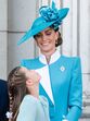 Kate Middleton e a Princesa Charlotte no Palácio de Buckingham