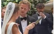 Morten Hjulmand casou-se com Emilie Sofie Niessen numa cerimónia em Copenhaga