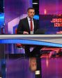Pedro Benevides, jornalista da TVI, foi levado para o hospital após queixas.
