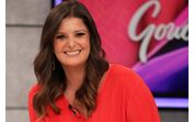 A apresentadora Maria Cerqueira Gomes sorri no programa Goucha