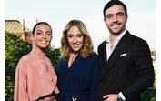 Paula Amorim e os filhos, Rui e Francisca, juntos no novo resort da Comporta
