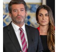 André Ventura e Rita Matias