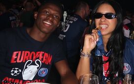 Musa de Nuno Mendes, Thalyta Silva, celebra conquistas do craque português
