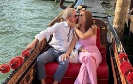Fátima Lopes e José Esteves Marcos apaixonados em Veneza