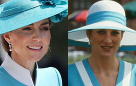 Kate Middleton recria look icónico da Princesa Diana e presta homenagem em dia especial