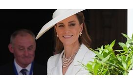 Kate Middleton deslumbra em Windsor com look fresco, sofisticado... e repetido