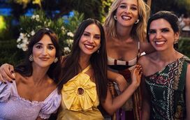 Sara Prata e Mariana Monteiro marcam presença no casamento de  João Cajuda e João Pedro Caldeira numa quinta alentejana