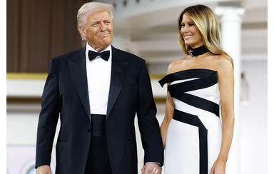 Melania e Donald Trump surgem juntos após rumores de separação