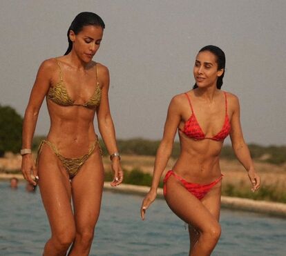 Irmãs Patrocínio apanhadas na luxuosa Quinta do Lago, no Algarve, com a família