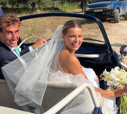Conheça Leonor Borges, a modelo e atleta do Sporting que se casou com o filho de Joana Lemos numa festa de sonho