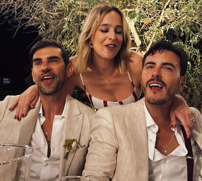 Amor sem preconceitos! Reveladas fotos do copo d'água do casamento de João Cajuda e João Pedro Caldeira