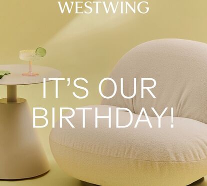 A Westwing faz anos mas os presentes são para si! As grandes promoções de decoração à distância de um click