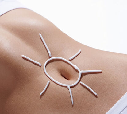 O gel redutor com efeito barriga lisa para a ajudar a conseguir o corpo de verão