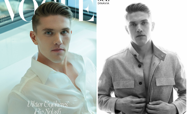 Viktor Gyökeres para a Vogue