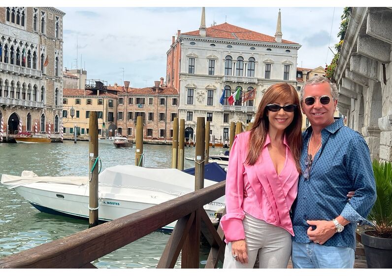 Fátima Lopes e José Esteves Marcos em Veneza