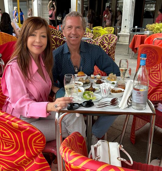 Fátima Lopes e José Esteves Marcos em Veneza