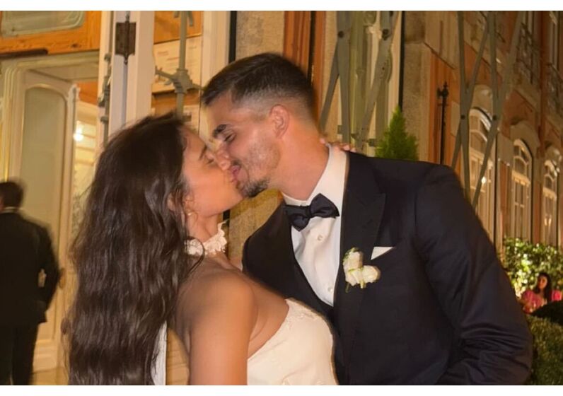 André Silva casou-se com Maria Rodrigues numa cerimónia romântica